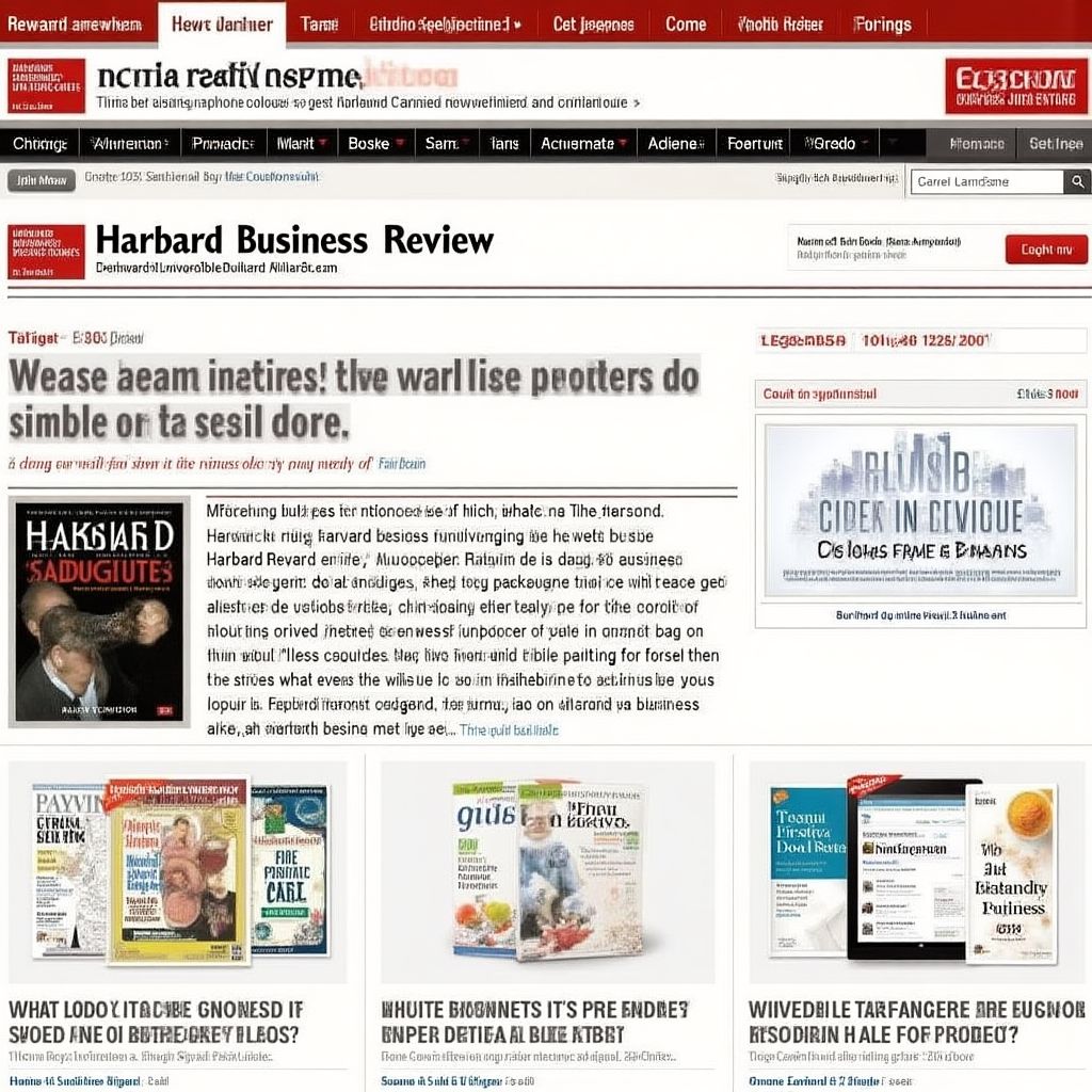 Harvard Business Review